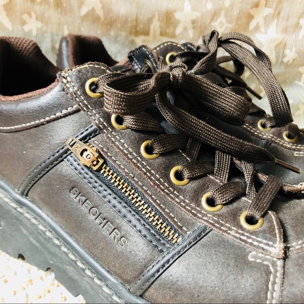90’s Clunky Brown Skechers - Picture 4 of 8
